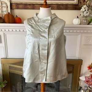 Shiatzy Chen Vest Green made in Shanghai US Size 8